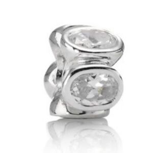 Pandora Clear Oval Lights Charm